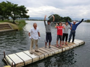 江津湖ボート体験