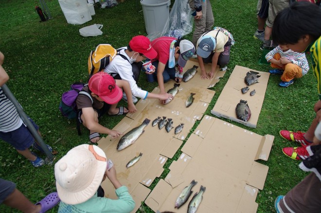 ブラックバス釣り大会が開催されました