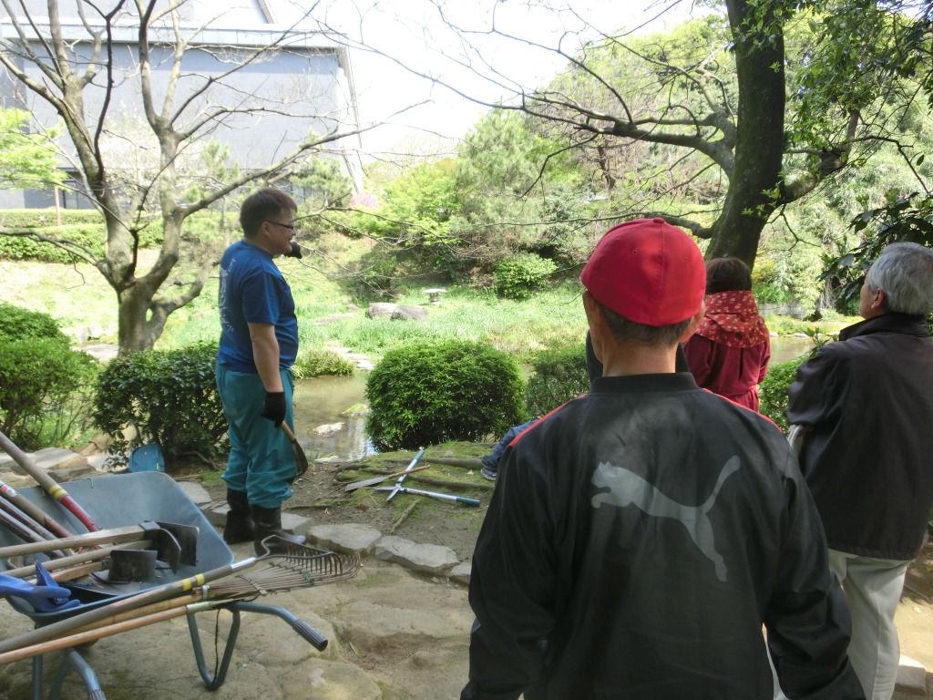 日本庭園清掃