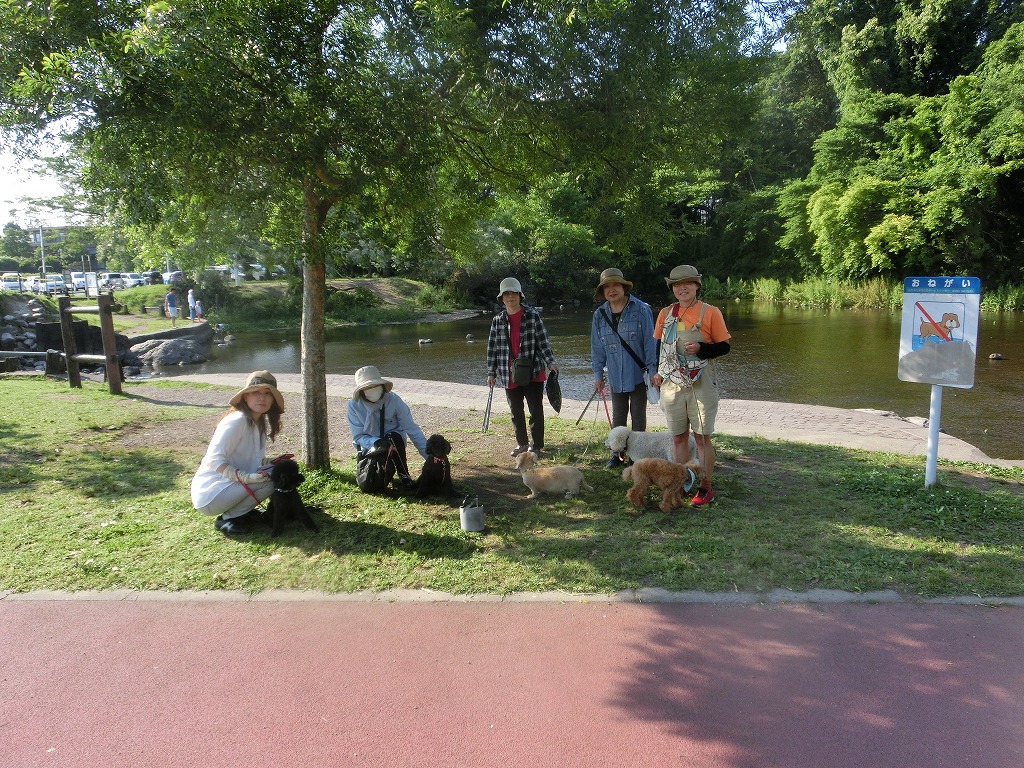 上江津湖でえづワン隊！